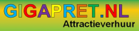 Gigapret Attractie- en Partyverhuur logo