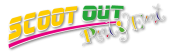 Scootout rent & event logo