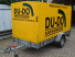 Gesloten aanhanger met huif 5,6m3 logo