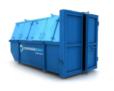 10m³ Gesloten bouw- en sloopafvalcontainer