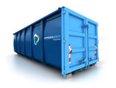 40m³ Bouw- en sloopafvalcontainer