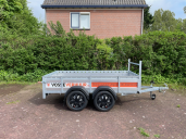 Tandem open aanhanger