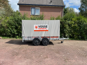 Tandemaanhanger met huif