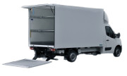 Bakwagen met laadklep
