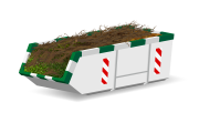 10m³ Tuin- en groenafvalcontainer