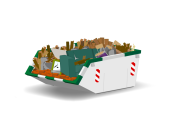 Bouw- en sloopafvalcontainer