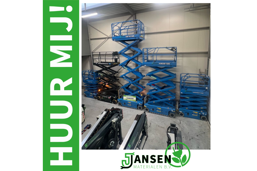 Schaarhoogwerker 10m - Jansen Materialen BV - 2