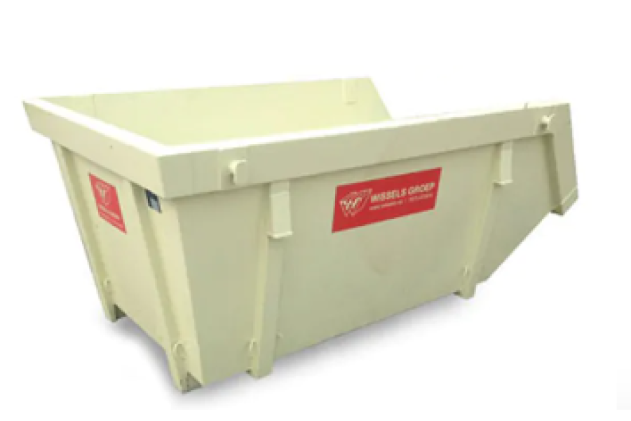 3m³  Dakafvalcontainer - Wissels Afvaltransport - 1