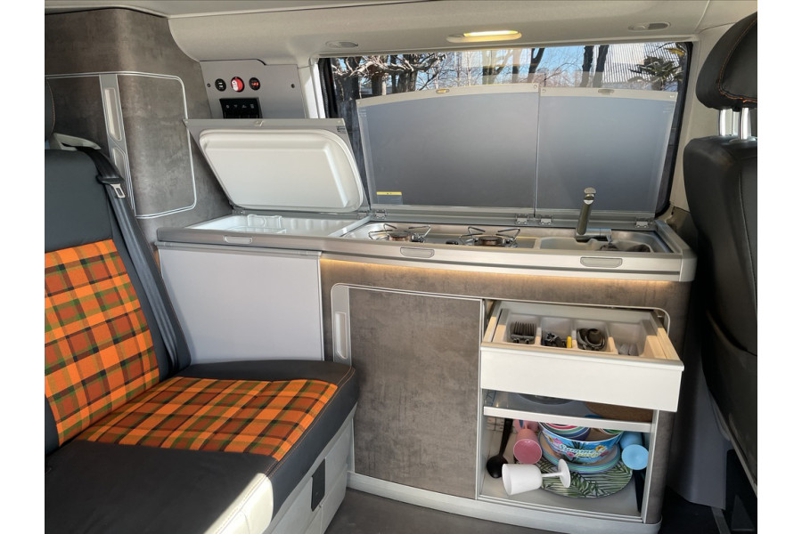 Aloha Beach Camper Orange (T6) Automaat - Alohacampers - 8