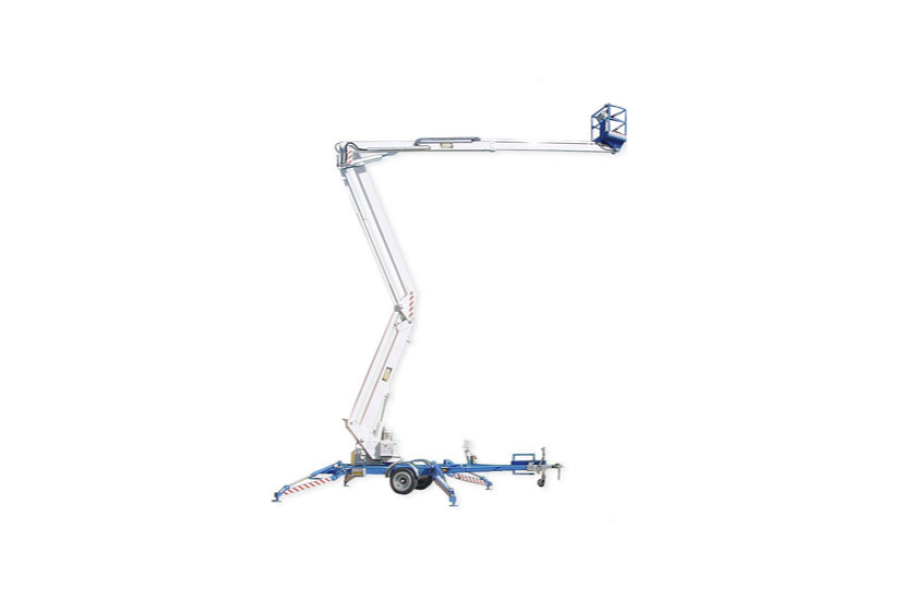 Aanhangerhoogwerker | Kniktelescoop 12 meter - A1 Verhuur B.V. - 1