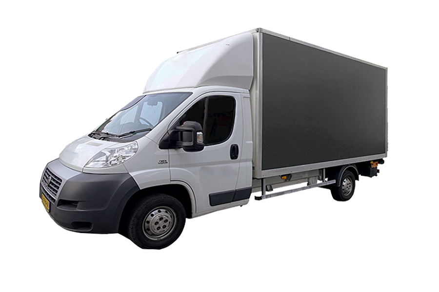 Bakwagen met laadklep | 16m3 - Busverhuur Almere - 1