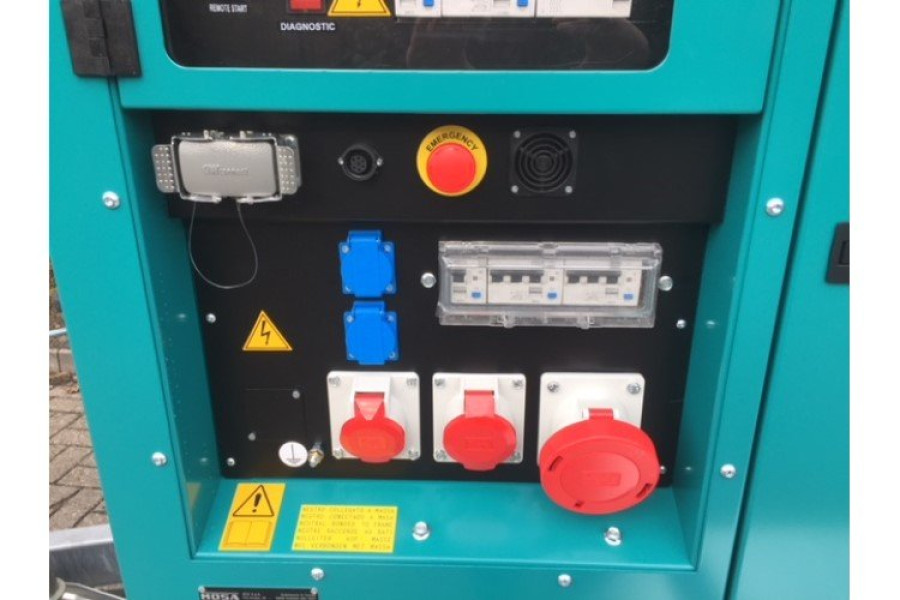 Mobiele aggregaat - 44 kVa - Dekker Verhuur - 1