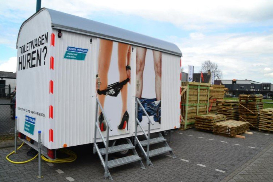 Toiletwagen klein - Dekker Verhuur - 1