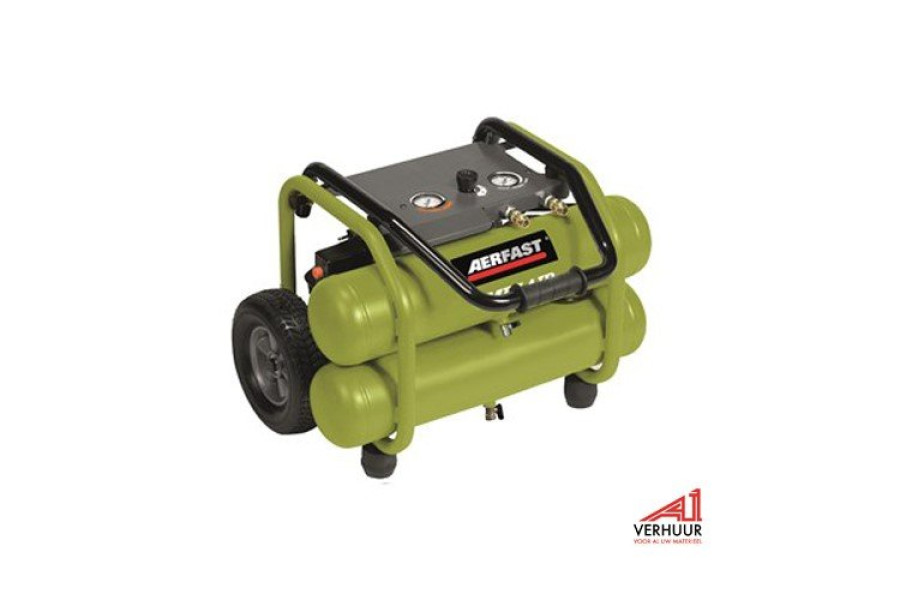 Elektrocompressor | dubbele tank - 230V - A1 Verhuur B.V. - 1