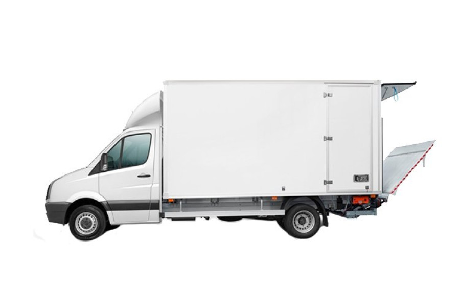 Bakwagen met laadklep huren | Volkswagen Crafter - A-point autoverhuur - 1