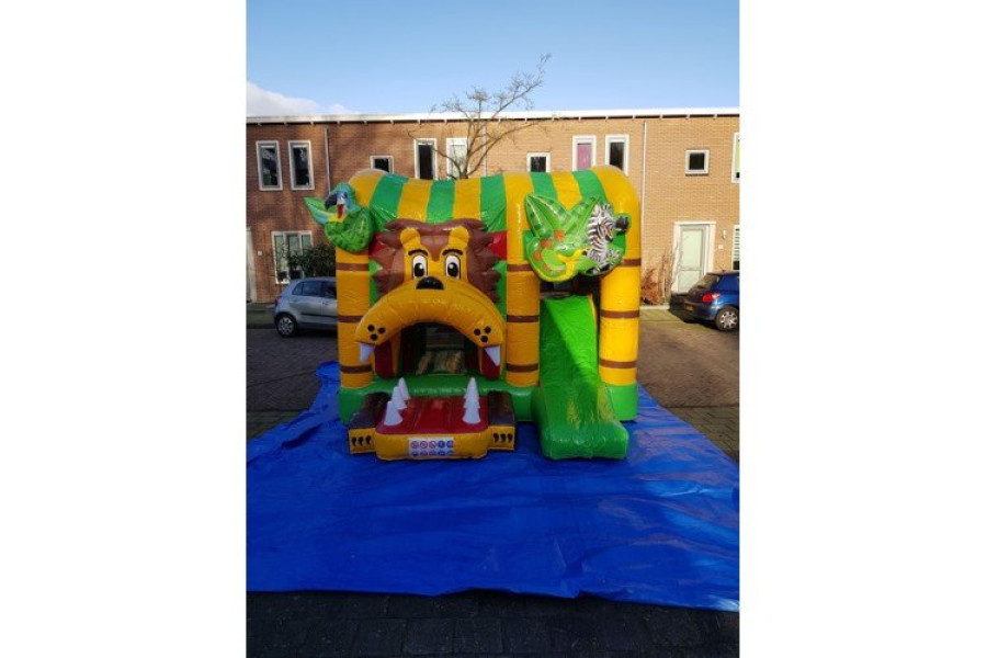 Multiplay springkussen | Jungleworld - Yvons springkussenverhuur - 1