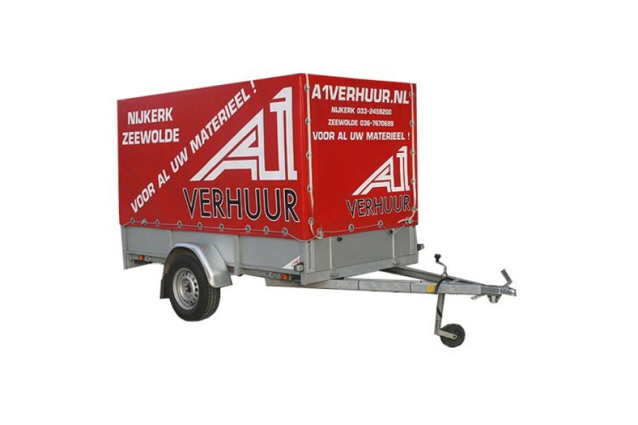 Aanhanger met huif - A1 Verhuur B.V. - 1