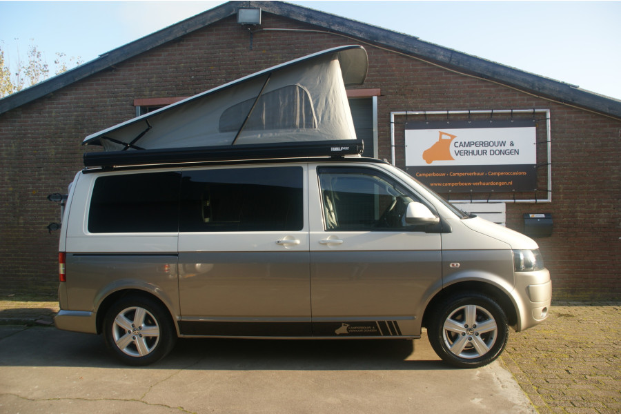 Volkswagen T5/T6 Camper 4 persoons KWB - Camperbouw-verhuur Dongen - 1