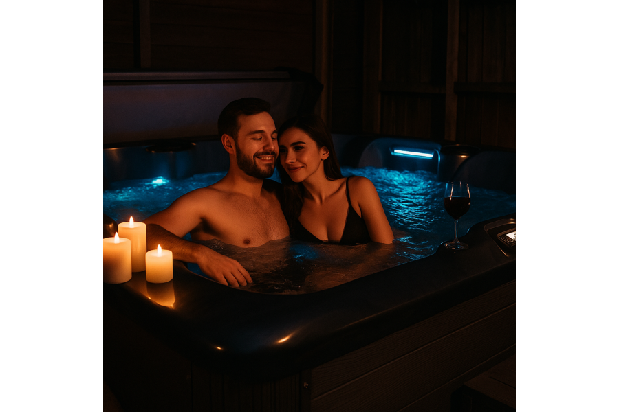 Luxe Elektrische jacuzzi - 5-persoons - Hottubfans - 1