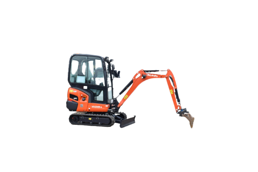 Kubota 1,9T graafmachine 1900 KG - Tuinmachinesverhuur Kleijnen - 1