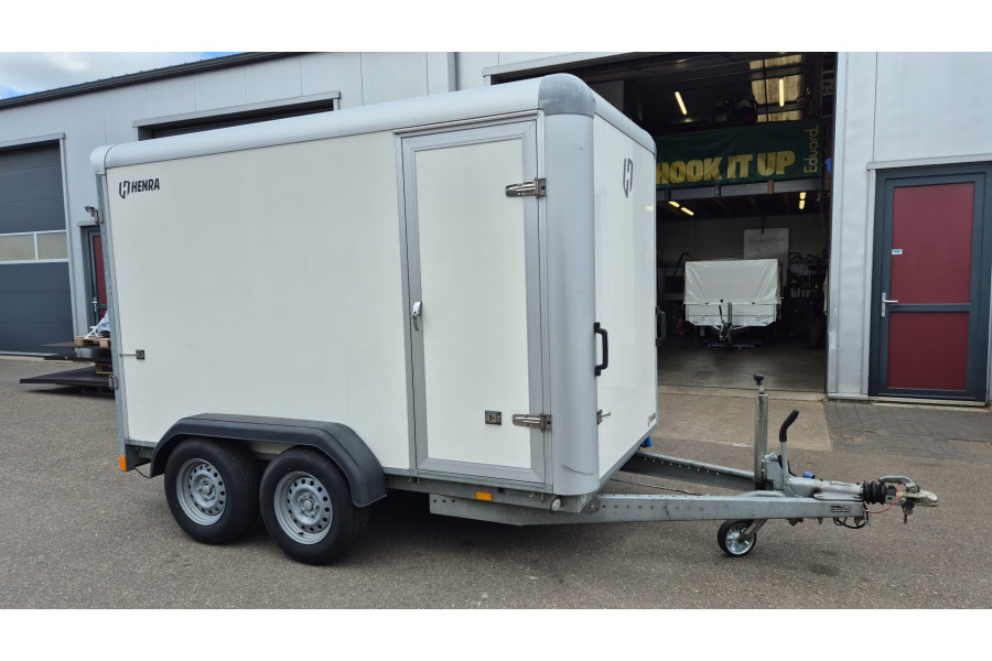 Gesloten dubbelas aanhangwagen - Aanhangwagens Paul Koster - 1