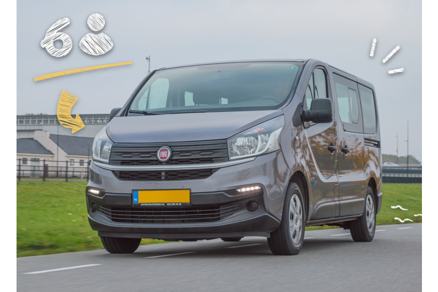 Renault Trafic, Ford Transit Custom | Kilometervrij - GoRoadtrip Auto- en Busverhuur - 1