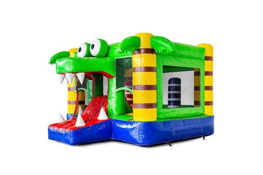 krokodil-springkussen