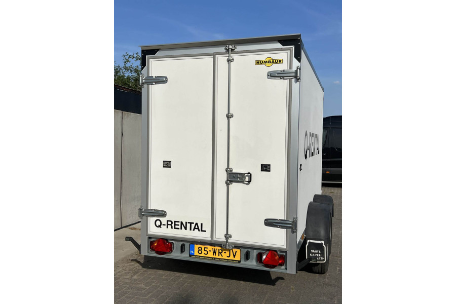 Gesloten aanhanger | 8m3 - Q-Rental - 2