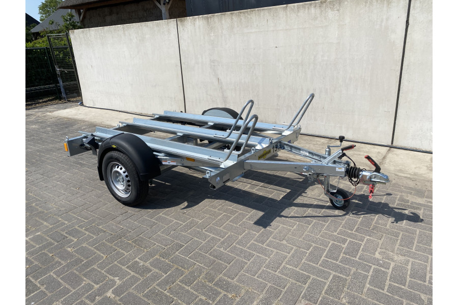 Motortrailer geremd tot 750KG - Q-Rental - 4