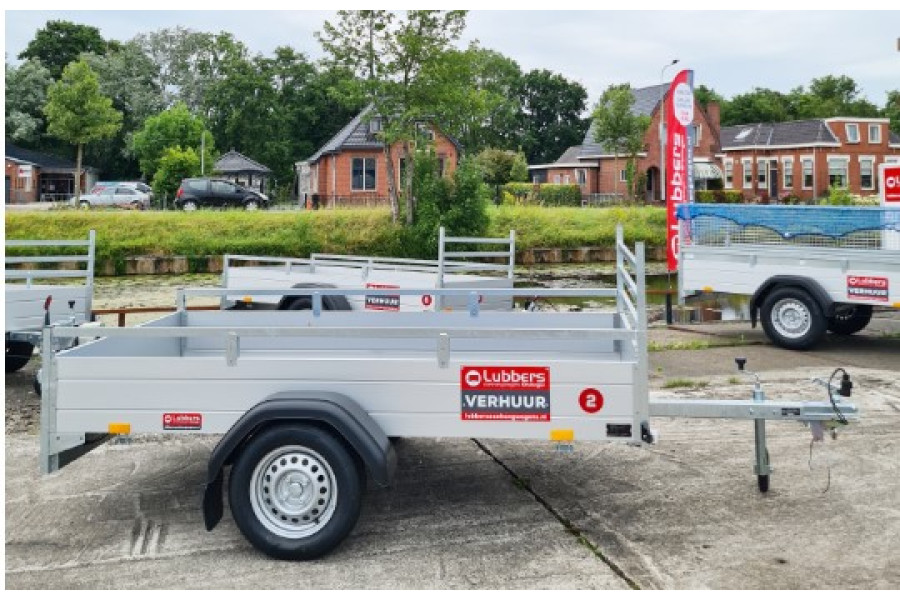 Open aanhanger | 255x133 cm test - Lubbers Aanhangwagens Groningen - 2