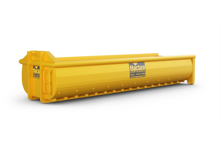 15m³ Bouw- en sloopafval container - Hartog Containers - 1