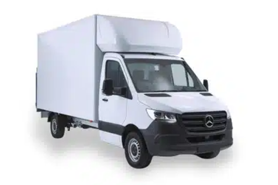 Bakwagen met laadklep | Mercedes Sprinter - Autoverhuur Nesselande - 1