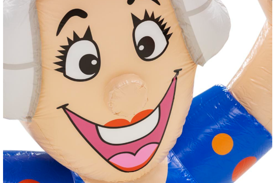 Sarah opblaaspop - Feestje het Gooi - 2