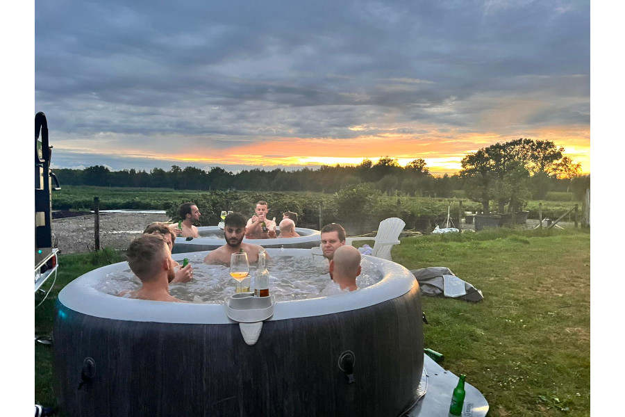 6 persoons luxe jacuzzi - Jacuzzi Fans - 6