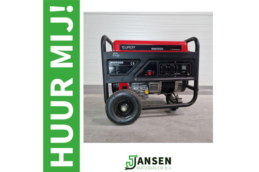 Stroom aggregaat 4,2 KVA - Jansen Materialen BV - 2