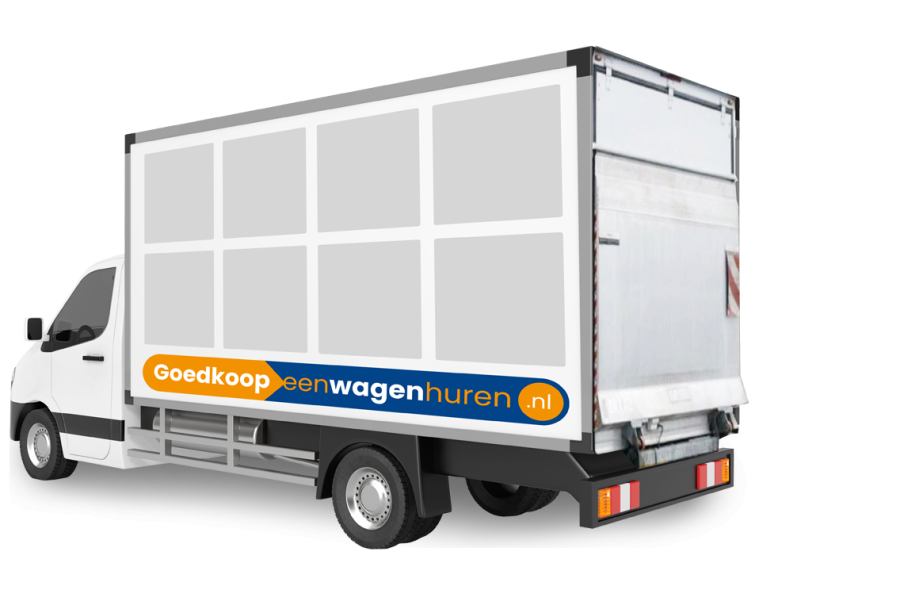 Bakwagen met laadklep - Goedkoopeenwagenhuren.nl - 1