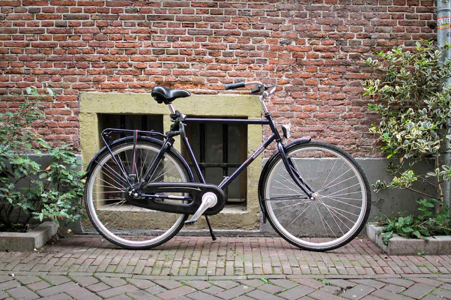 Heren- en damesfiets | Terugtraprem fiets - Discount bike rental - 1