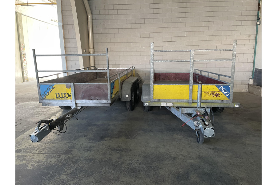 DU-DO Aanhangwagens | Open aanhanger van 9,4m3