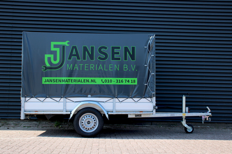 Aanhanger met huif - Jansen Materialen BV - 1