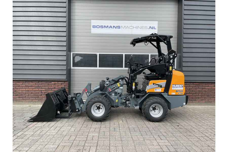 Wiellader | 1,5tm - Bosmans Machines B.V. verhuur - verkoop - 1