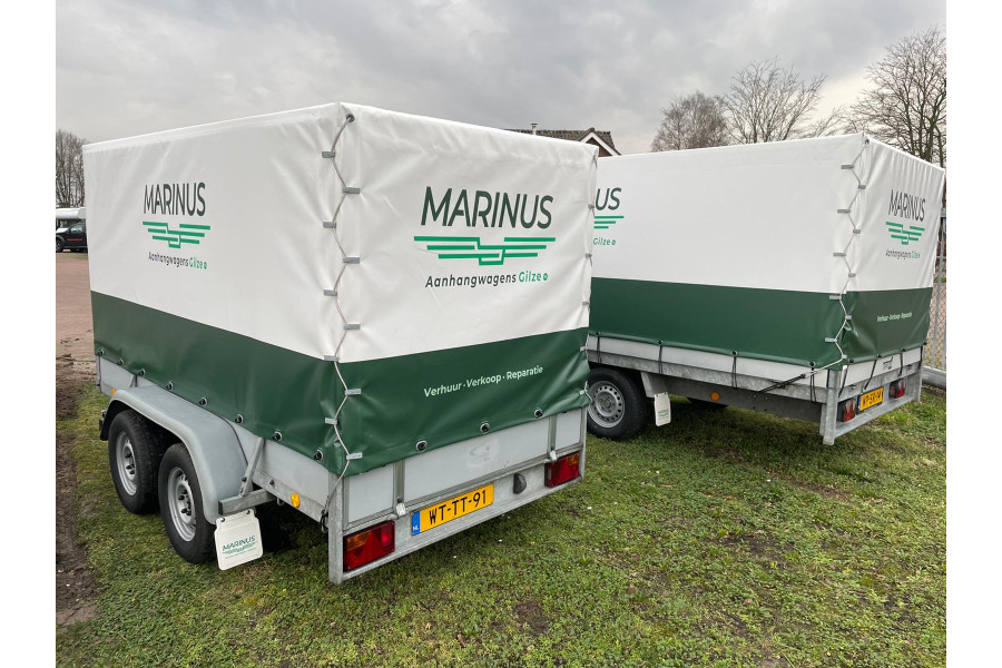 Gesloten aanhanger - Marinus Aanhangwagens Gilze - 1