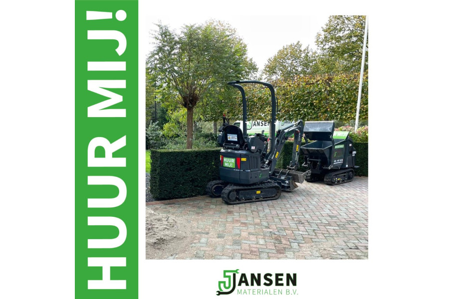 Rupsdumper | 0,7 ton zelfladend - Jansen Materialen BV - 2