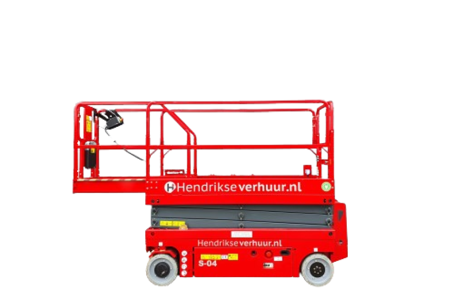Elektrische schaarhoogwerker | 8.10m - Hendrikse Verhuur BV - 1