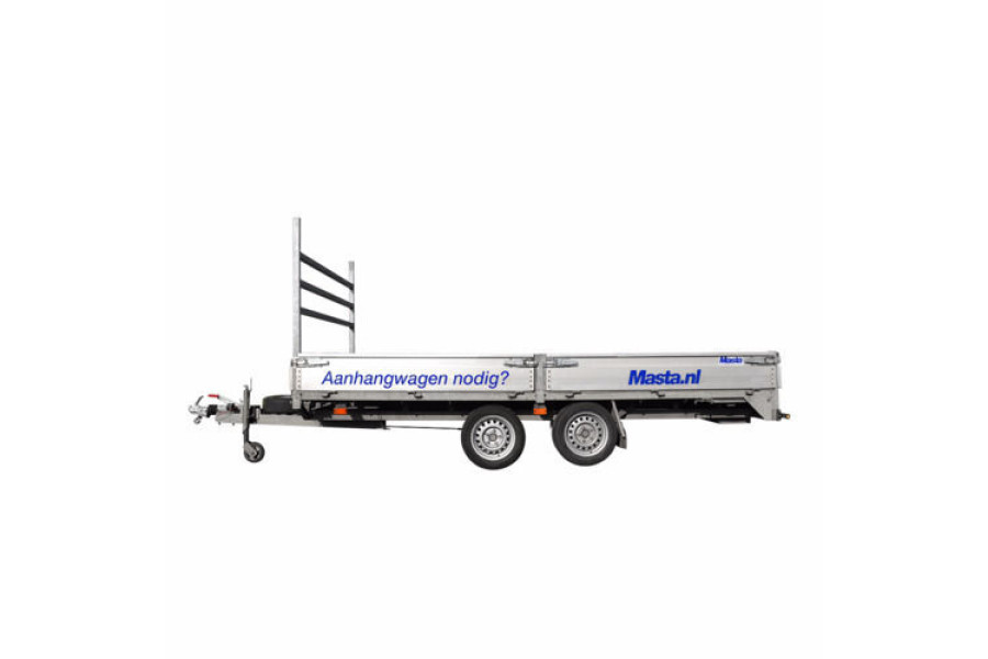 Plateauwagen groot 400x200 cm - Masta Aanhangwagens - 1
