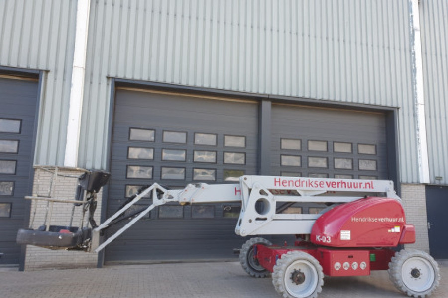 21m | Elektrisch knikarmhoogwerker - Hendrikse Verhuur BV - 2