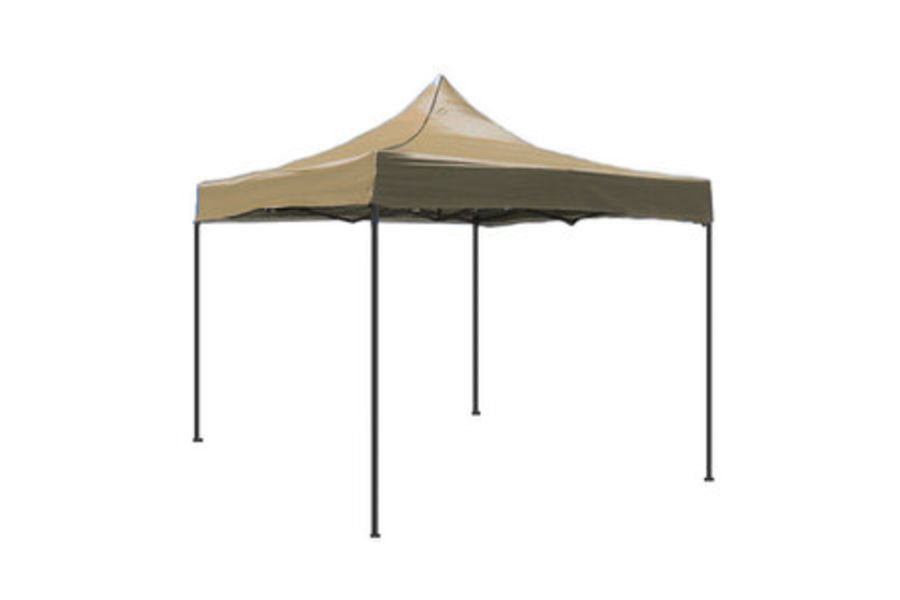 Partytent easy-up 4x4m - Ecru - Lumineux - 1