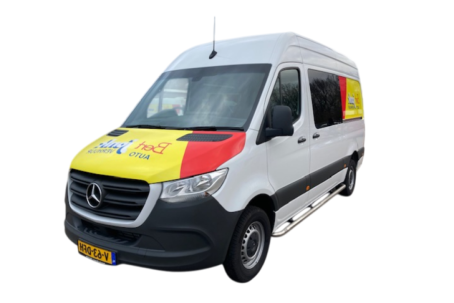 7 Persoons bestelbus met dubbele cabine - Bert Jonk Autoverhuur - 2
