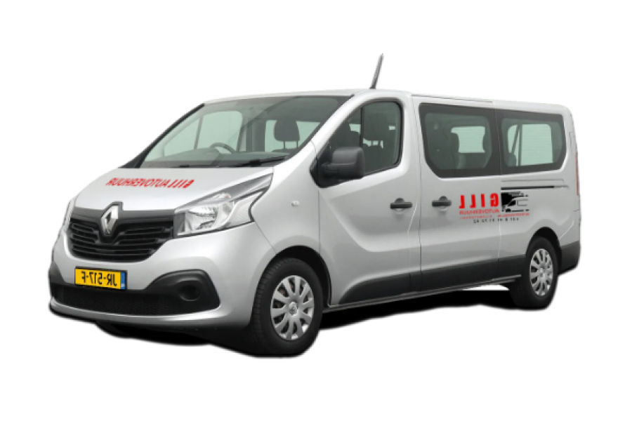 9 Persoonsbus | Renault Trafic - Gill Autoverhuur - 1