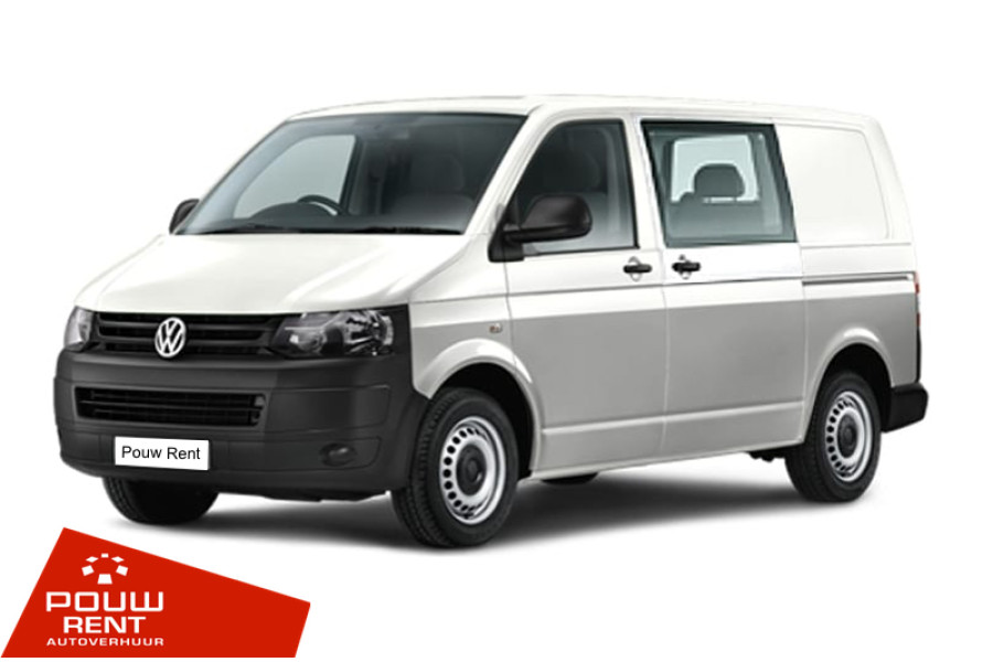 Bestelbus dubbele cabine 6 persoons - Pouw Rent Groningen - 1