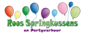 Roos Springkussens en Partyverhuur logo